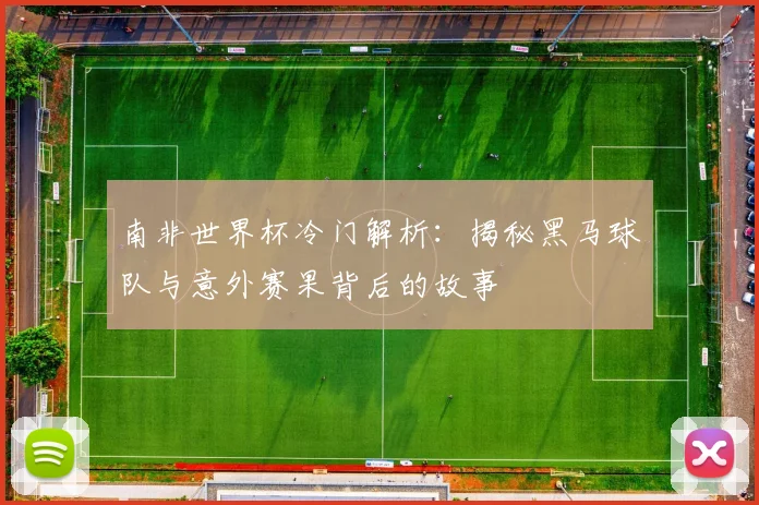 南非世界杯冷门解析：揭秘黑马球队与意外赛果背后的故事